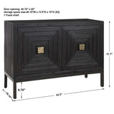 Aiken 2 Door Cabinet, Black