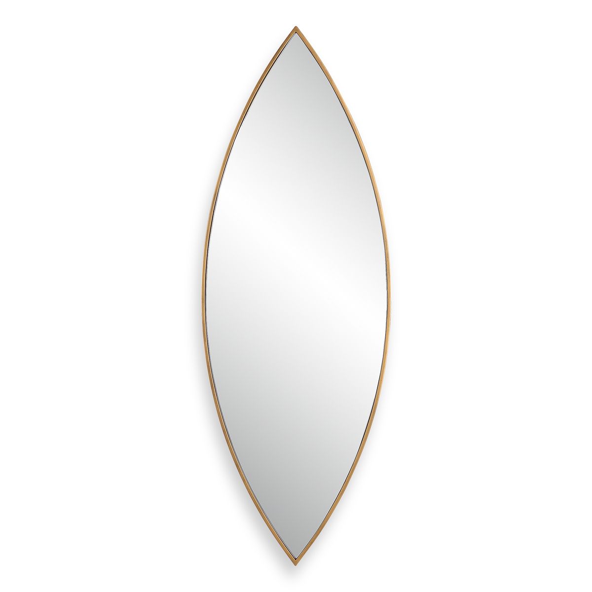 Ellipse Mirror, Gold - Kings Fine Art & Decor