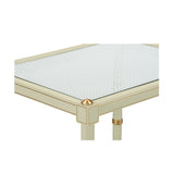 Conner Cane End Table - Green