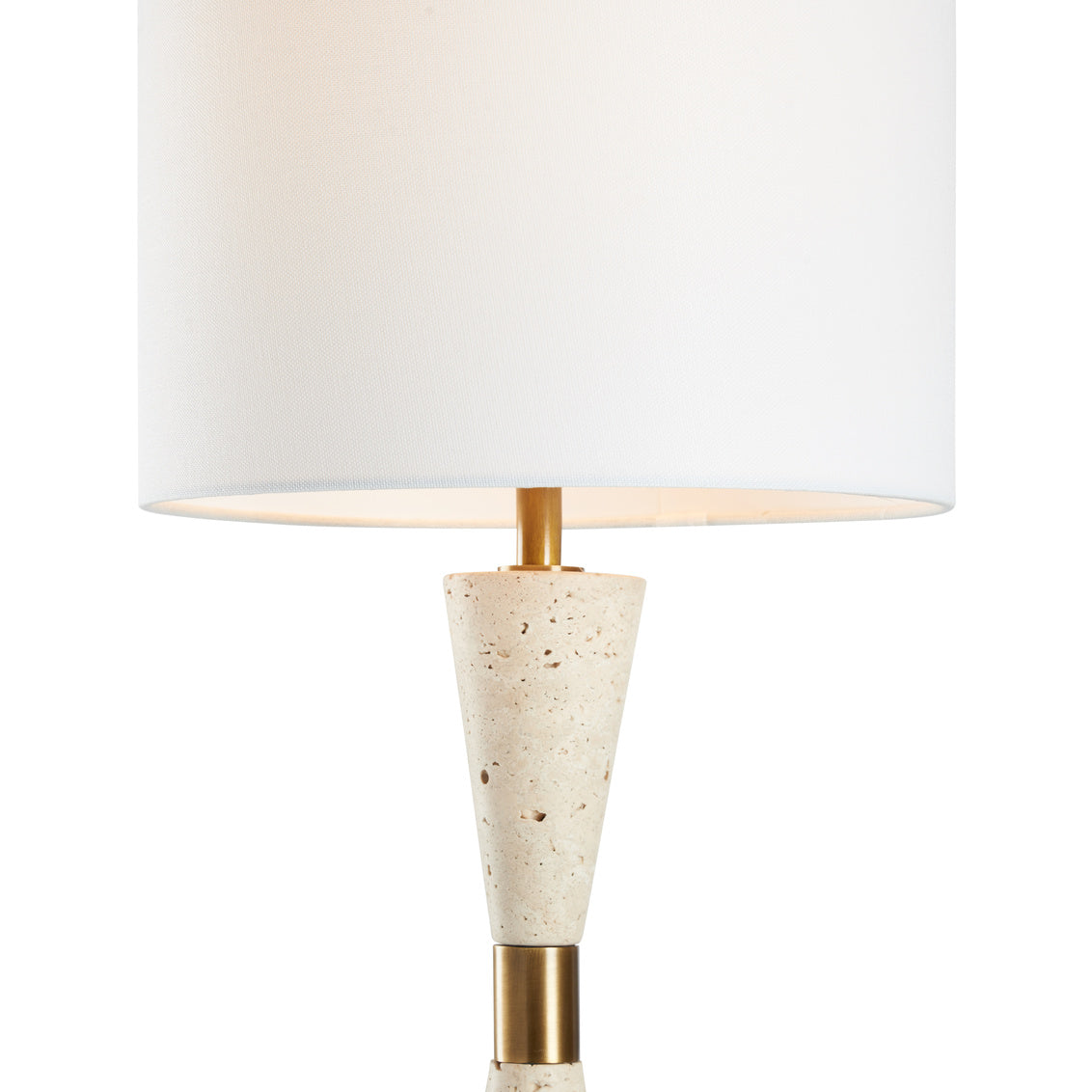 Metroline Travertine Lamp