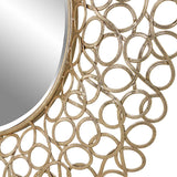 Swirl Round Mirror