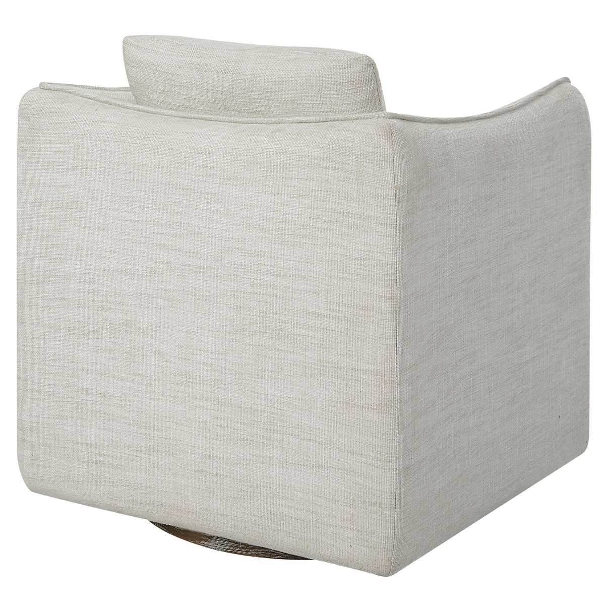 Corben Swivel Chair, White