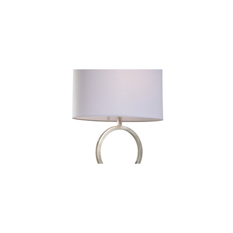 Silver Loop Lamp