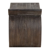 Connor Small Bench, Walnut