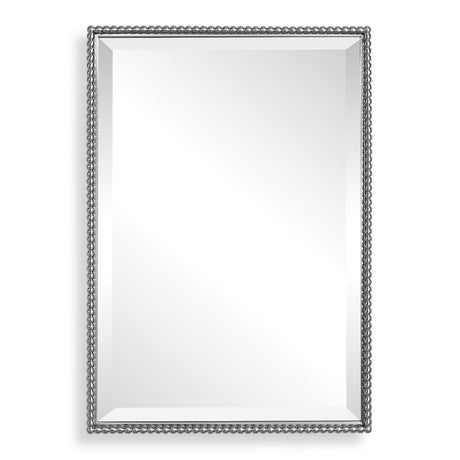 Sherise Vanity Mirror, Nickel - Kings Fine Art & Decor