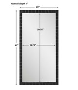 Dandridge Mirror, Black