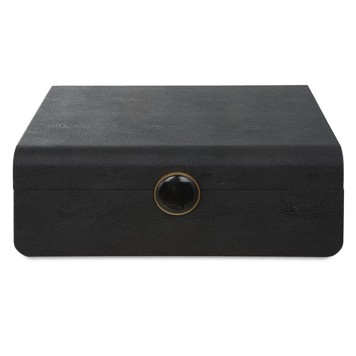 Lalique Box, Black - Kings Fine Art & Decor