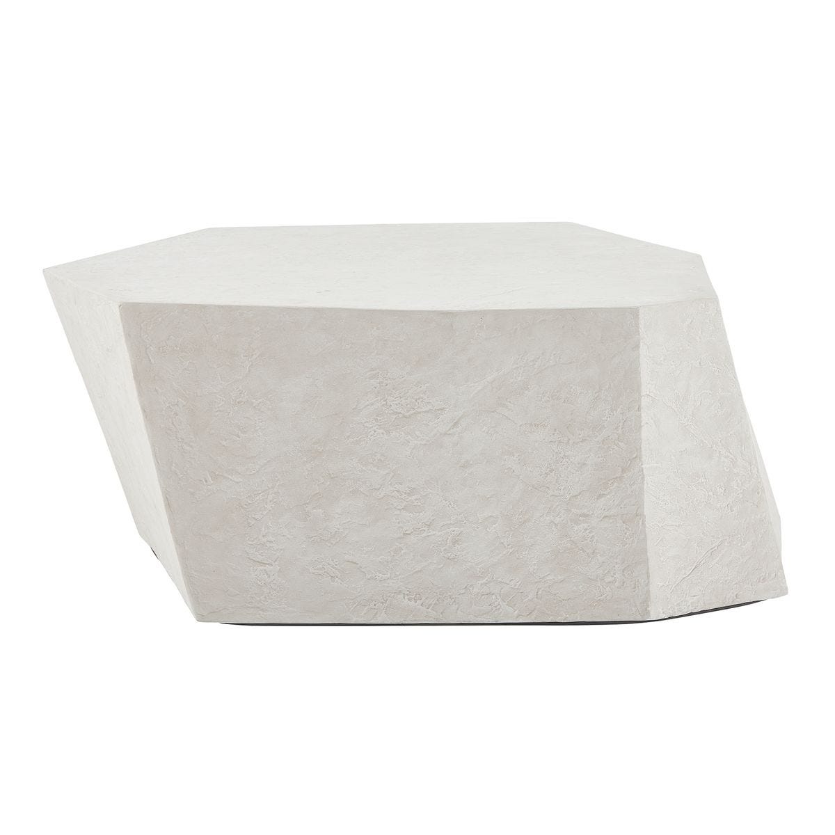 Parra Outdoor Coffee Table, Limestone