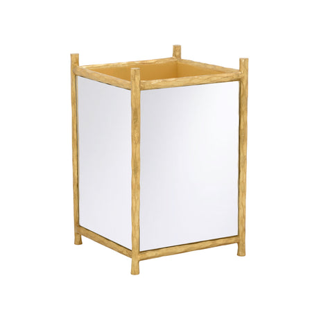 Hand Hammered Mirror Planter