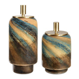 Celestial Tide Containers, S/2 - Kings Fine Art & Decor