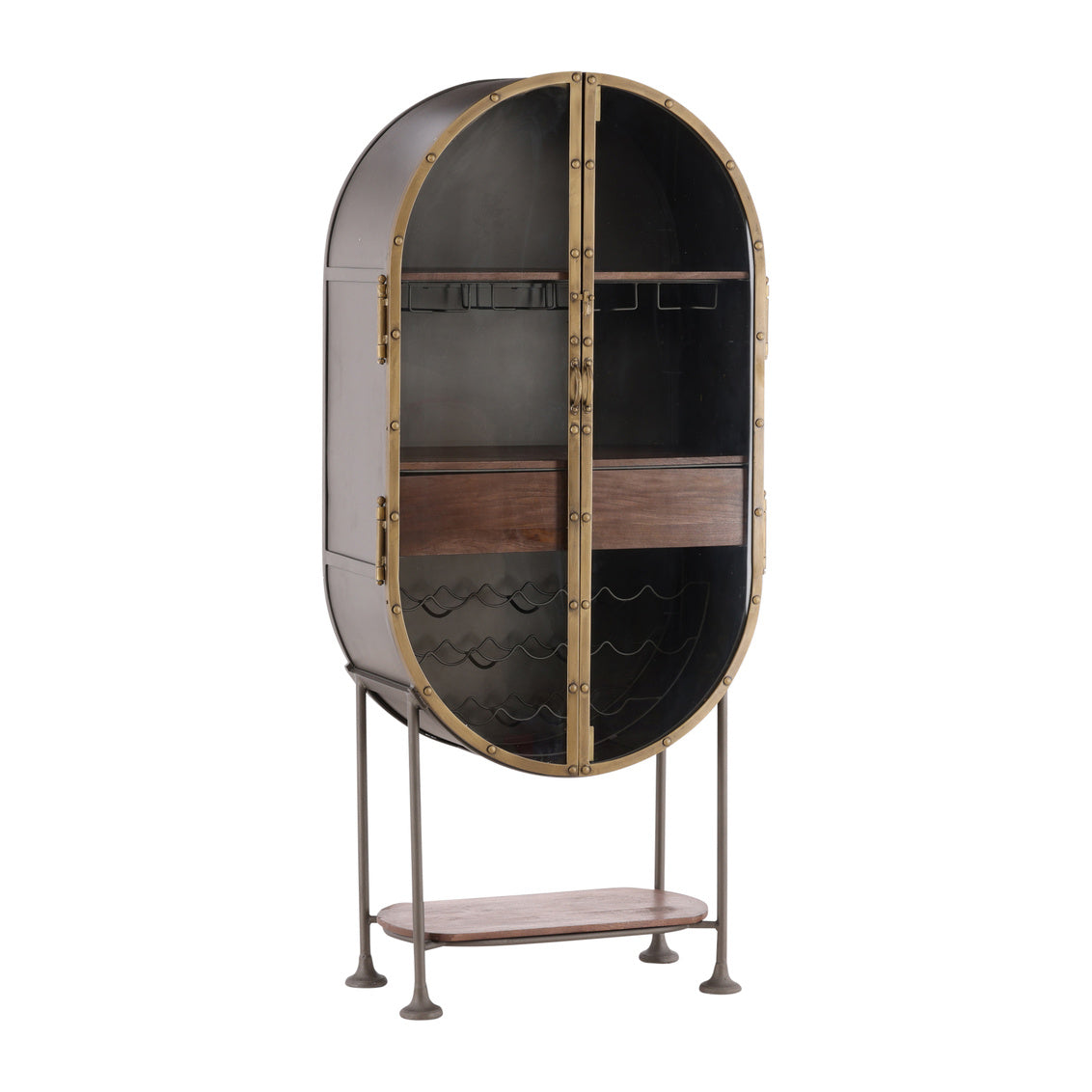 Eclipse Bar Cabinet - Kings Fine Art & Decor