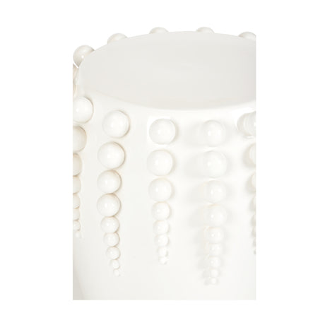 Sea Urchin Garden Seat - White