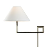 St. Dunstan Floor Lamp - Polished Nickel