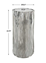 Echo Drink Table, Nickel