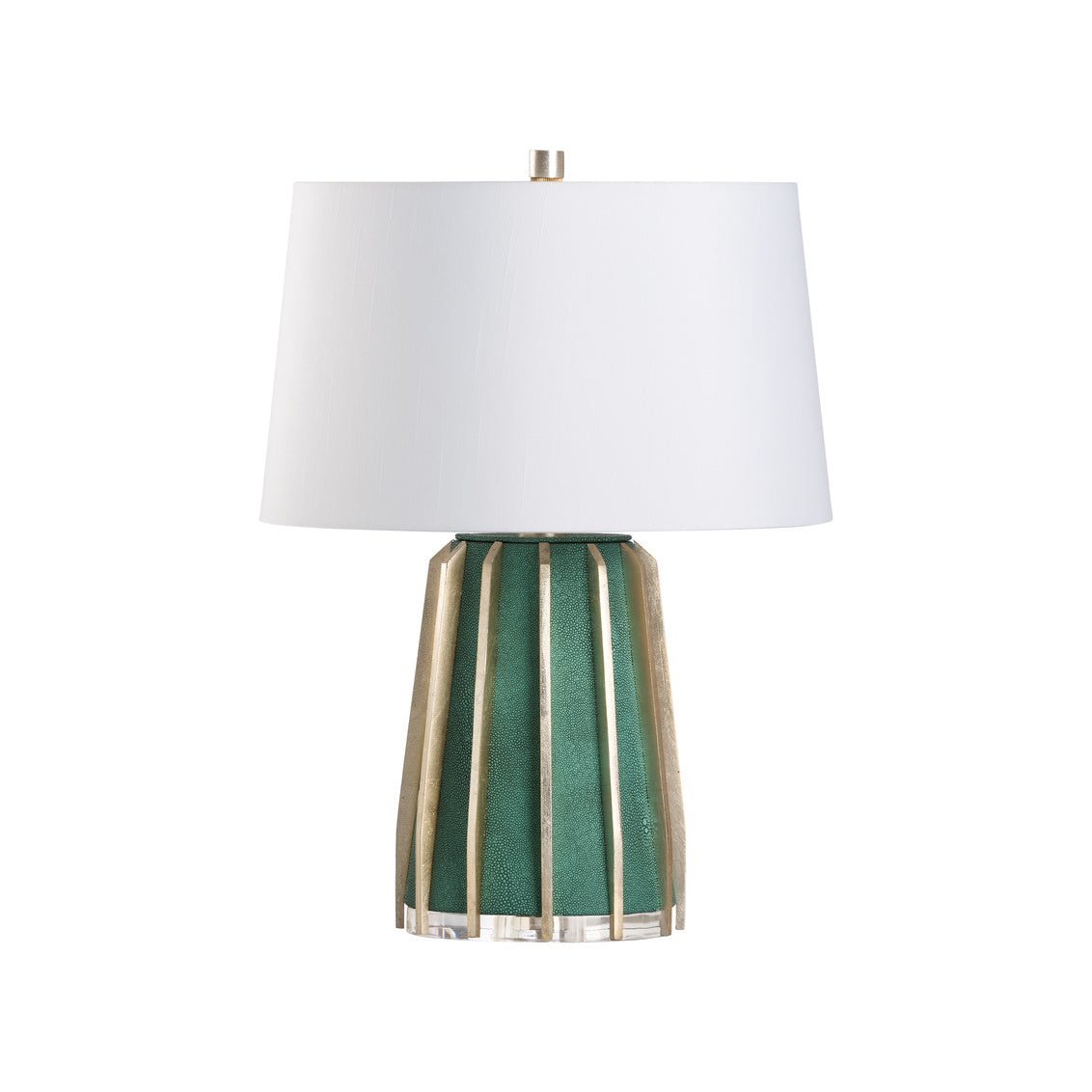 Shagreen Lamp - Green
