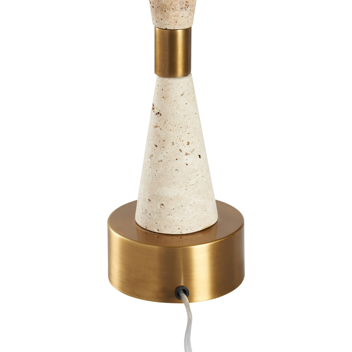 Metroline Travertine Lamp