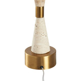Metroline Travertine Lamp