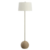 Captiva Floor Lamp, Brass