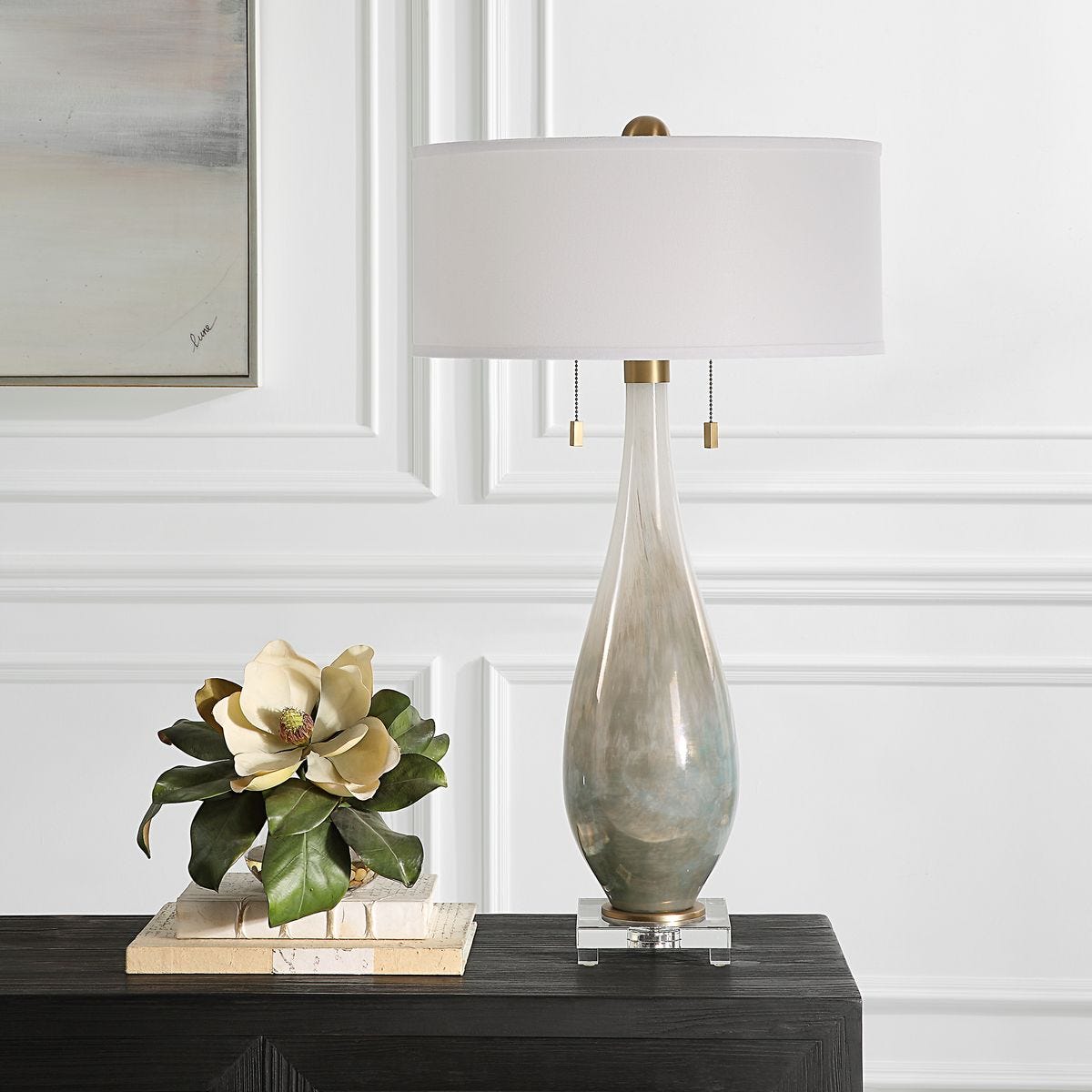 Cardoni Table Lamp, Smoke