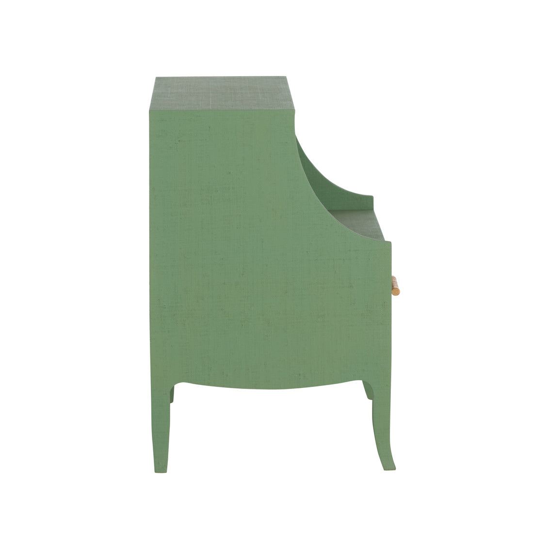 George III Bedside Table - Green