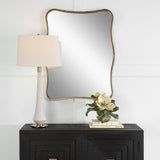 Pavia Vanity Mirror, Gold