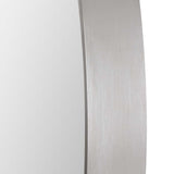 Pursley Oval Mirror, Nickel