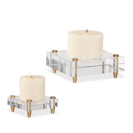 Claire Candleholders, S/2 - Kings Fine Art & Decor
