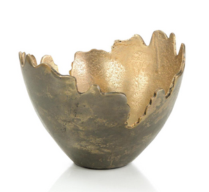 Aluminum Gold Bowl