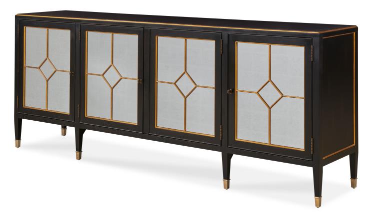 barrington-four-door-sideboard---black/gold-MN5544