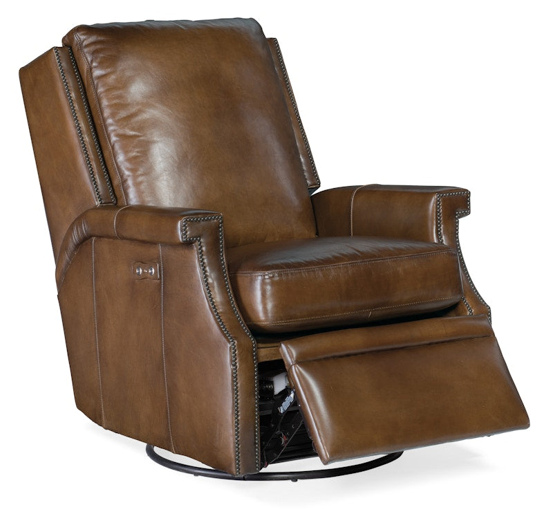 Hooker Furniture Collin PWR Swivel Glider Recliner RC379-PSWGL-083