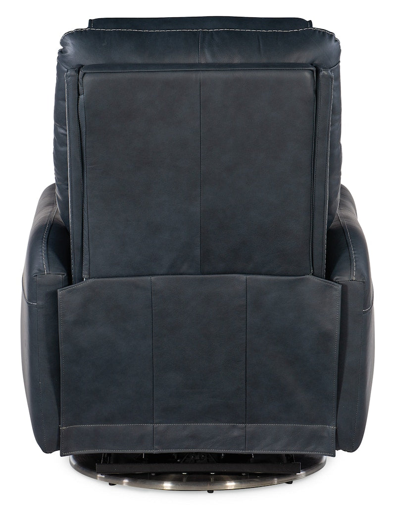 Hooker Furniture Steffen Swivel Power Recliner with Power Headrest RC601-PHSZ-049