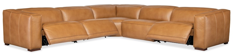 Hooker Furniture Fresco 5 Seat Sectional 4-PWR SS404-5PC4-080