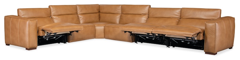 Hooker Furniture Fresco 6 Seat Sectional 3-PWR SS404-6PC3-080