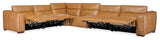 Hooker Furniture Fresco 6 Seat Sectional 4-PWR SS404-6PC4-080