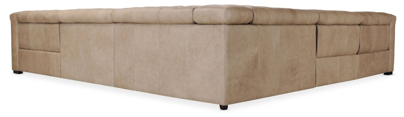 Hooker Furniture Savion Grandier 5-Piece Power HR Sectional w/2 Power Recline SS434-G5PS-082