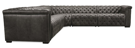Hooker Furniture Savion Grandier 5 pc Sectional w/2 PWR Recline PWR Headrest SS434-G5PS-096
