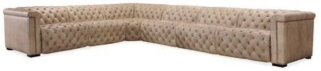 Hooker Furniture Savion Grandier 6-Piece Power HR Sectional w/3 Power Recline SS434-G6PS-082