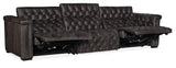 Hooker Furniture Savion Grandier Sofa w/PWR Recline PWR Headrest SS434-GP3-096