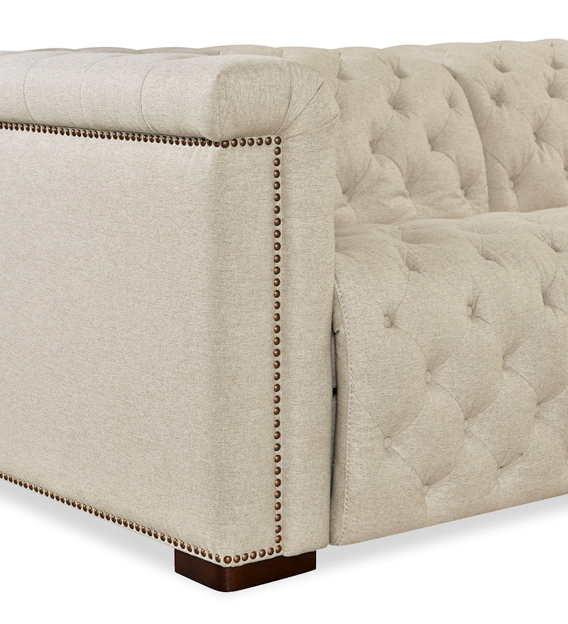 Hooker Furniture Savion Deux 5 Seat Sectional with Four Power Recliners and Six Power Headrests SS435-5PC4-414