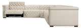 Hooker Furniture Savion Deux 5 Seat Sectional with Four Power Recliners and Six Power Headrests SS435-5PC4-414