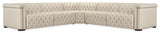 Hooker Furniture Savion Deux 5 Seat Sectional with Four Power Recliners and Six Power Headrests SS435-5PC4-414