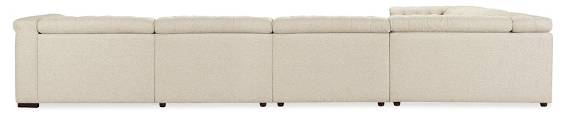 Hooker Furniture Savion Deux 6 Seat Sectional with Three Power Recliners and Seven Power Headrests SS435-6PC3-414