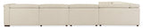 Hooker Furniture Savion Deux 6 Seat Sectional with Four Power Recliners and Seven Power Headrests SS435-6PC4-414