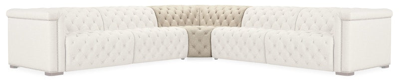 Savion Deux Corner with Power Headrests SS435-C-414
