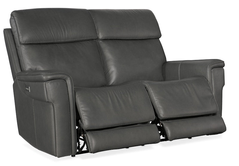 Hooker Furniture Lyra Zero Gravity Power Loveseat with Power Headrest and Lumbar SS608-PHZL2-093