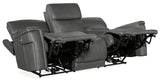 Hooker Furniture Lyra Zero Gravity Power Sofa with Power Headrest and Lumbar SS608-PHZL3-093
