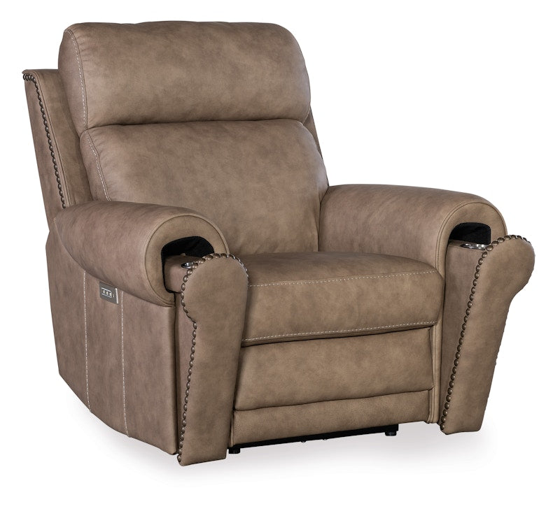 Hooker Furniture Duncan Power Recliner w/Power Headrest & Lumbar SS635-PHZL1-082