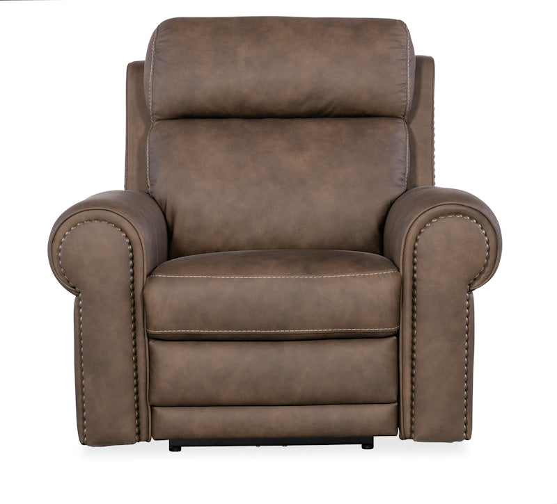 Hooker Furniture Duncan Power Recliner w/Power Headrest & Lumbar SS635-PHZL1-088