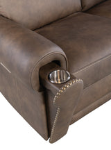 Hooker Furniture Duncan Power Loveseat w/Power Headrest & Lumbar SS635-PHZL2-088