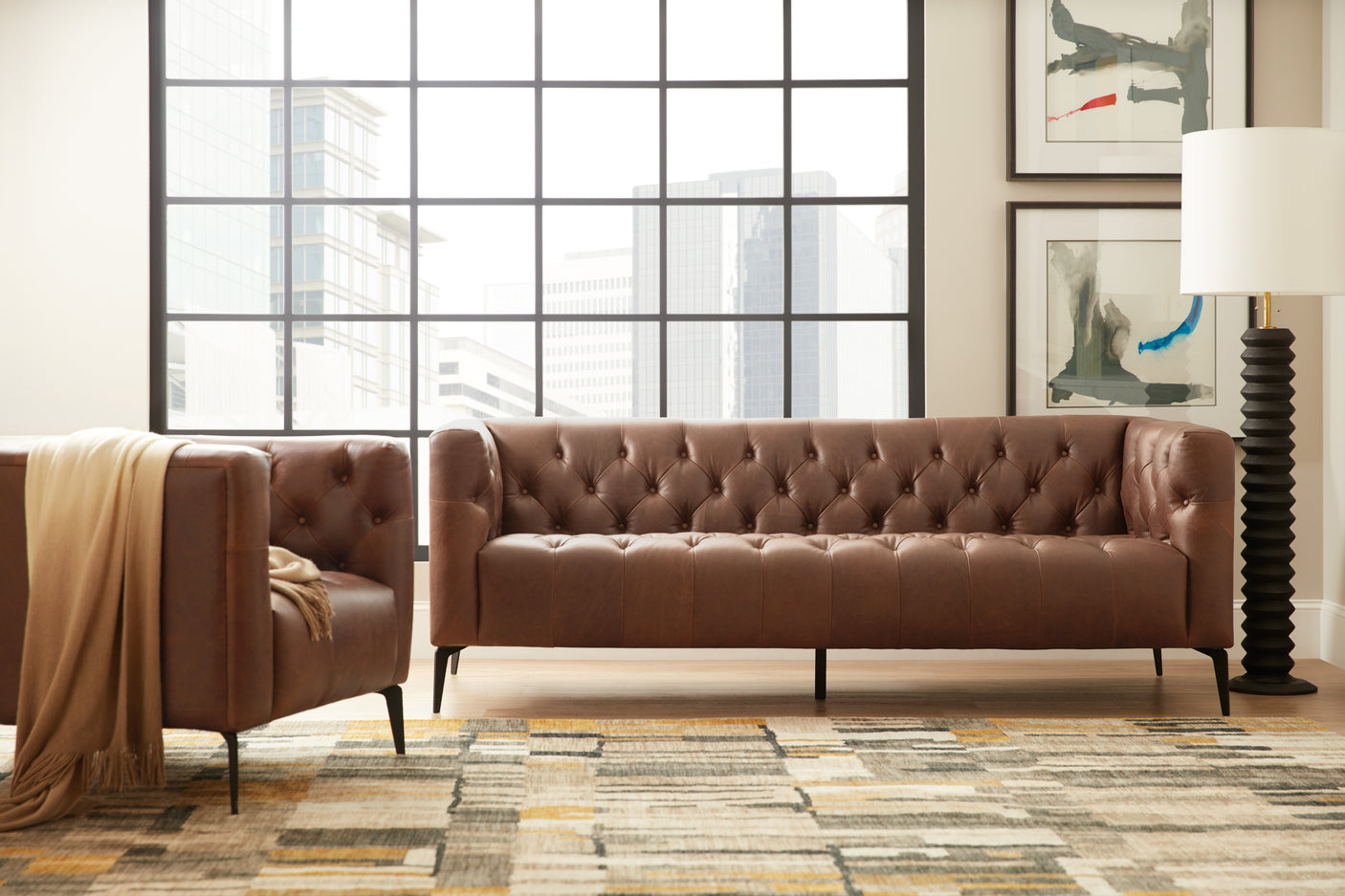 Hooker Furniture Nicolla Stationary Sofa SS637-03-089